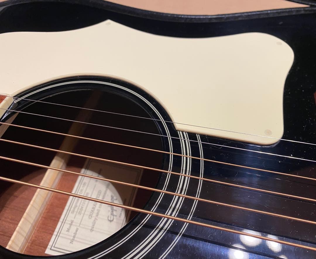 Epiphone DR-100 EB エボニー ハードケース付