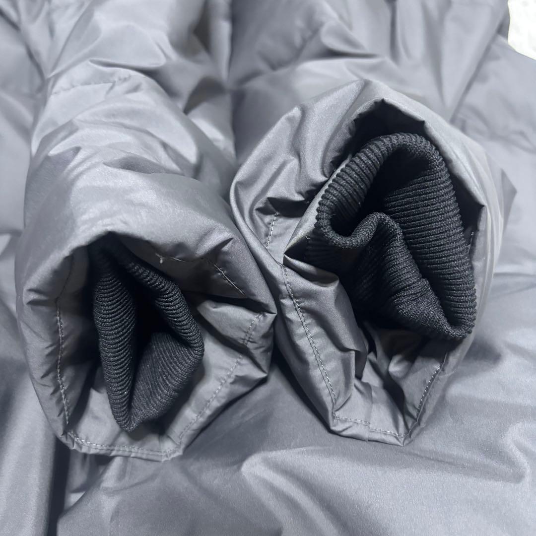 アンブロ UMBRO ベンチコート【O】グレー フード取外し可 ロング　ダウン