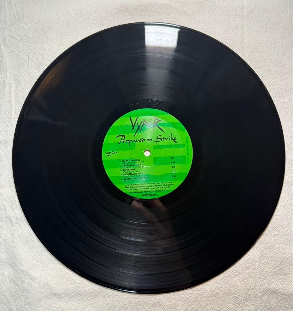VYPER「Prepared to Strike」LP