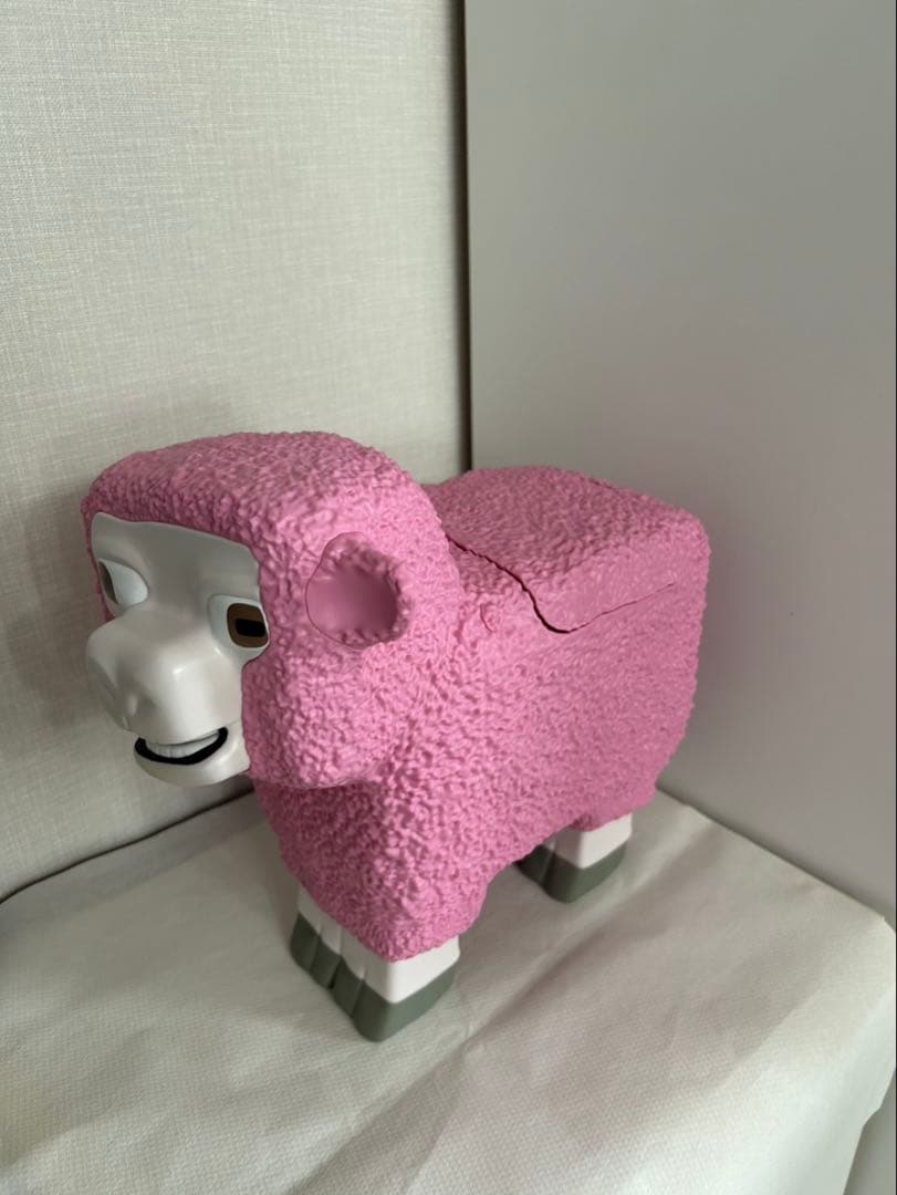 【日本未発売】映画マイクラ　ピンクシープ・ポップコーンバケツ　Minecraft