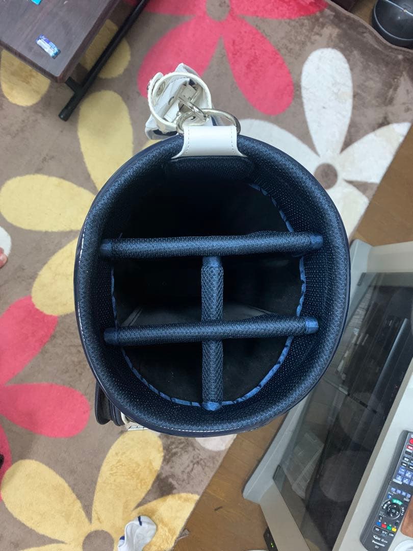 ニャメロ様限定 キャディバッグ ネイビー