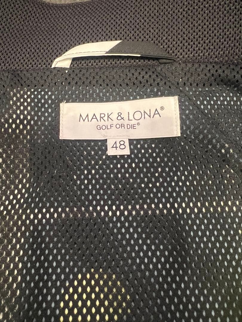 MARK & LONA スカルデザイン ナイロンパーカー　ウィンドブレーカー