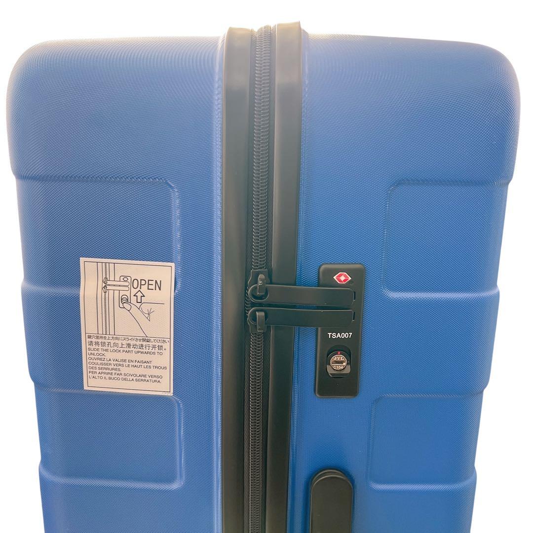 無印良品 キャリーバーの高さを自由に調節できる　ハードキャリーケース　88L ②