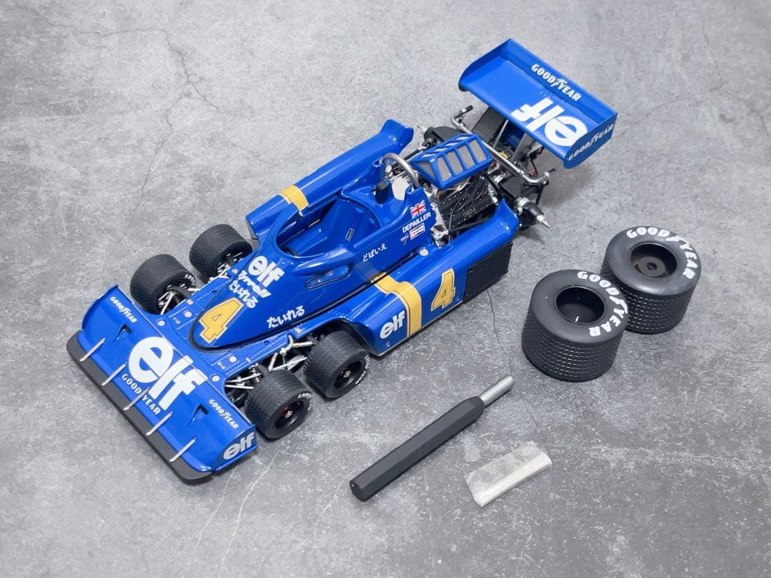 TSM 1/18 ティレル P34 #4 1976 日本GP 6輪車