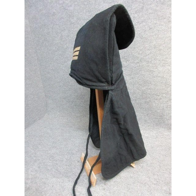 木綿藍地昔の消防頭巾 [B26155]