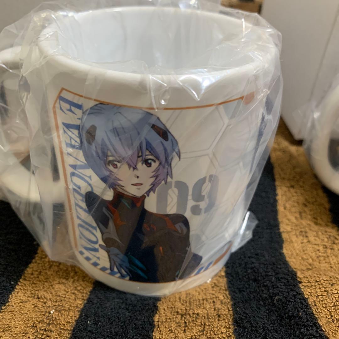 エヴァンゲリオン マグカップ 青・レイ