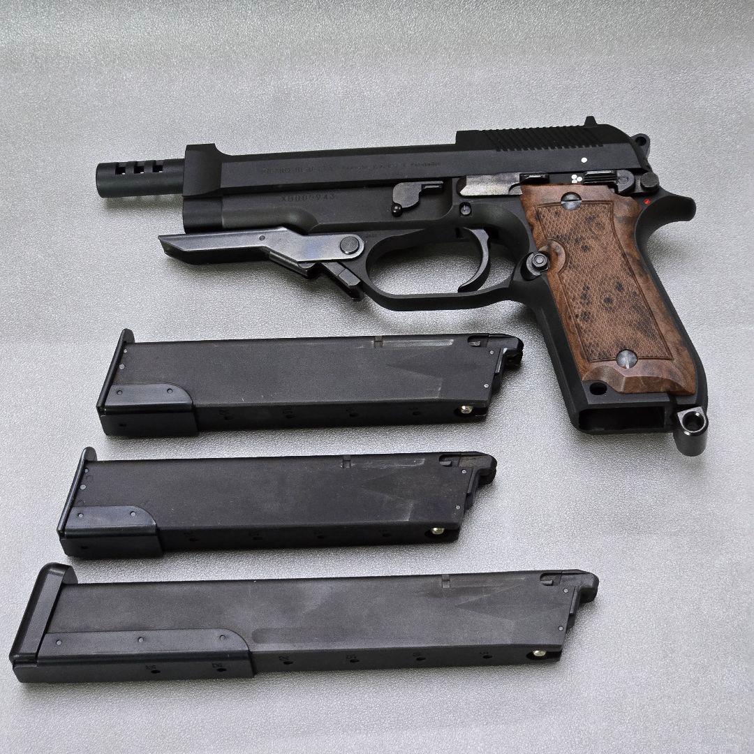 KSC M93R-II HW 07HK 予備マガジン、ガンケース付き　中古品