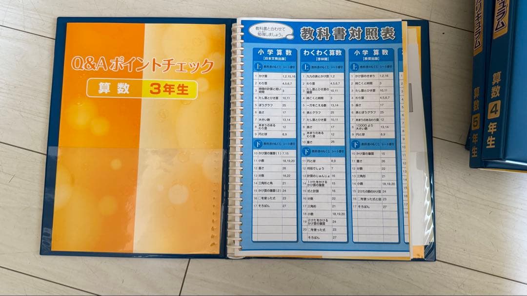 クロスカリキュラム算数小学２年〜６年テキストセット