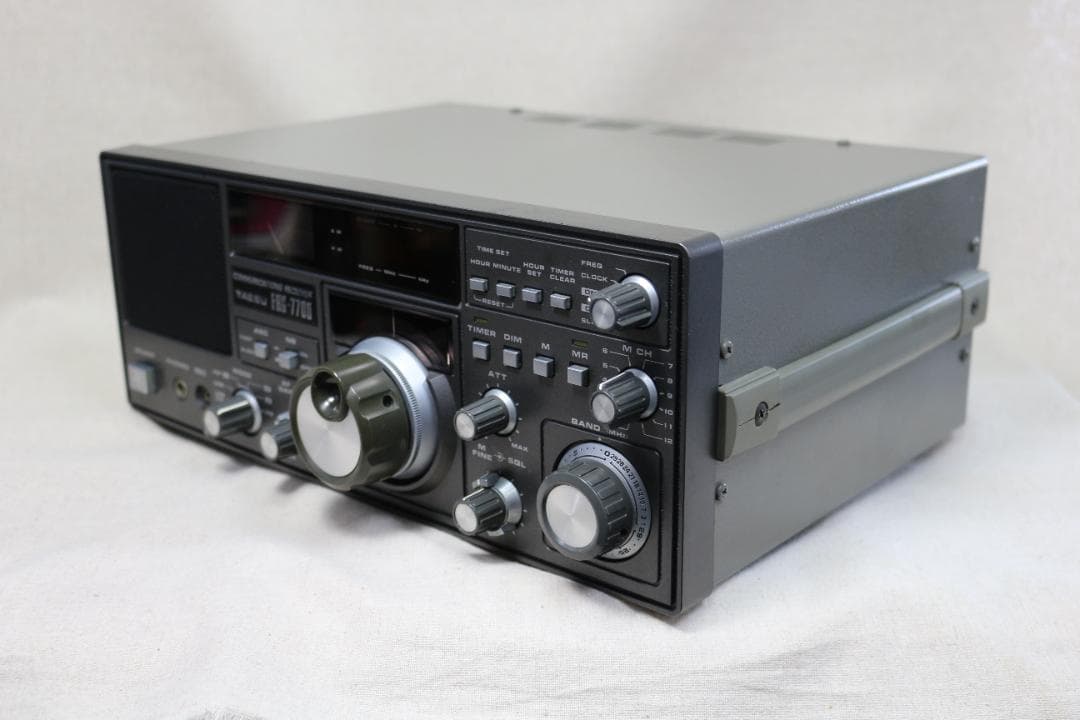 YAESU ヤエス FRG-7700+FRT7700 のセット