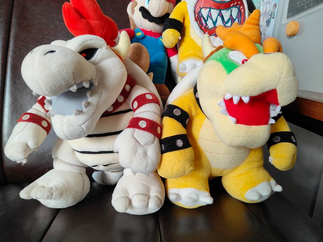 スーパーマリオ マリオ クッパ ほねクッパ クッパJr. ぬいぐるみ