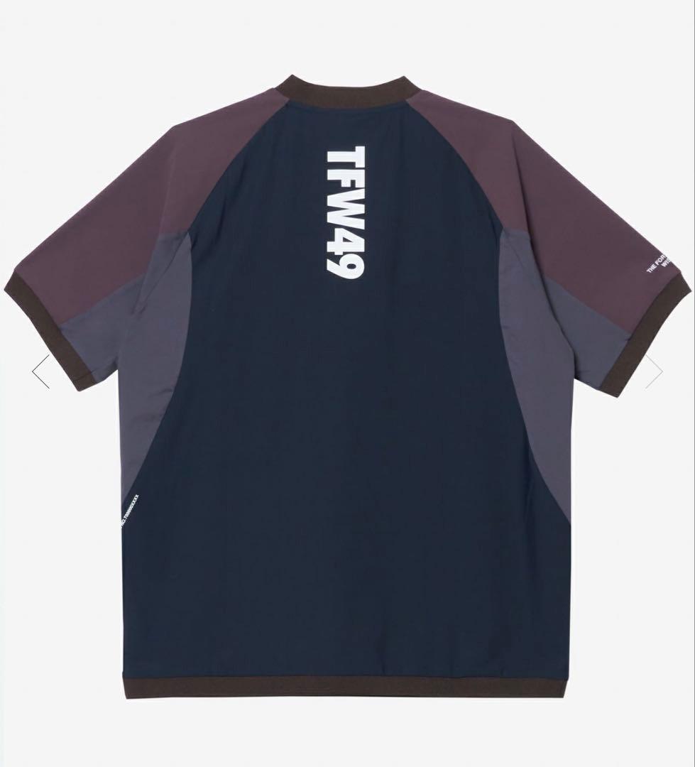 メンズウェア TFW49 25FW NOCOLLAR POLO WINE L