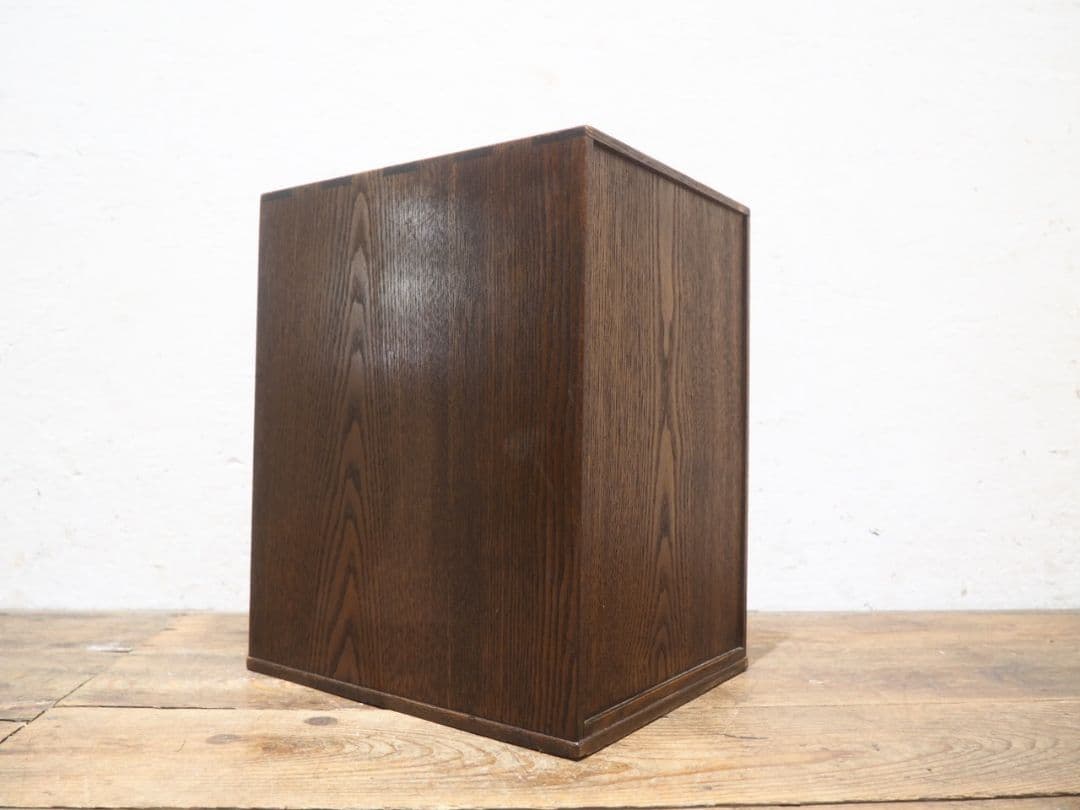 1108　ヴィンテージ　昭和レトロな小引き出し　収納棚　書類ケース　 チェスト