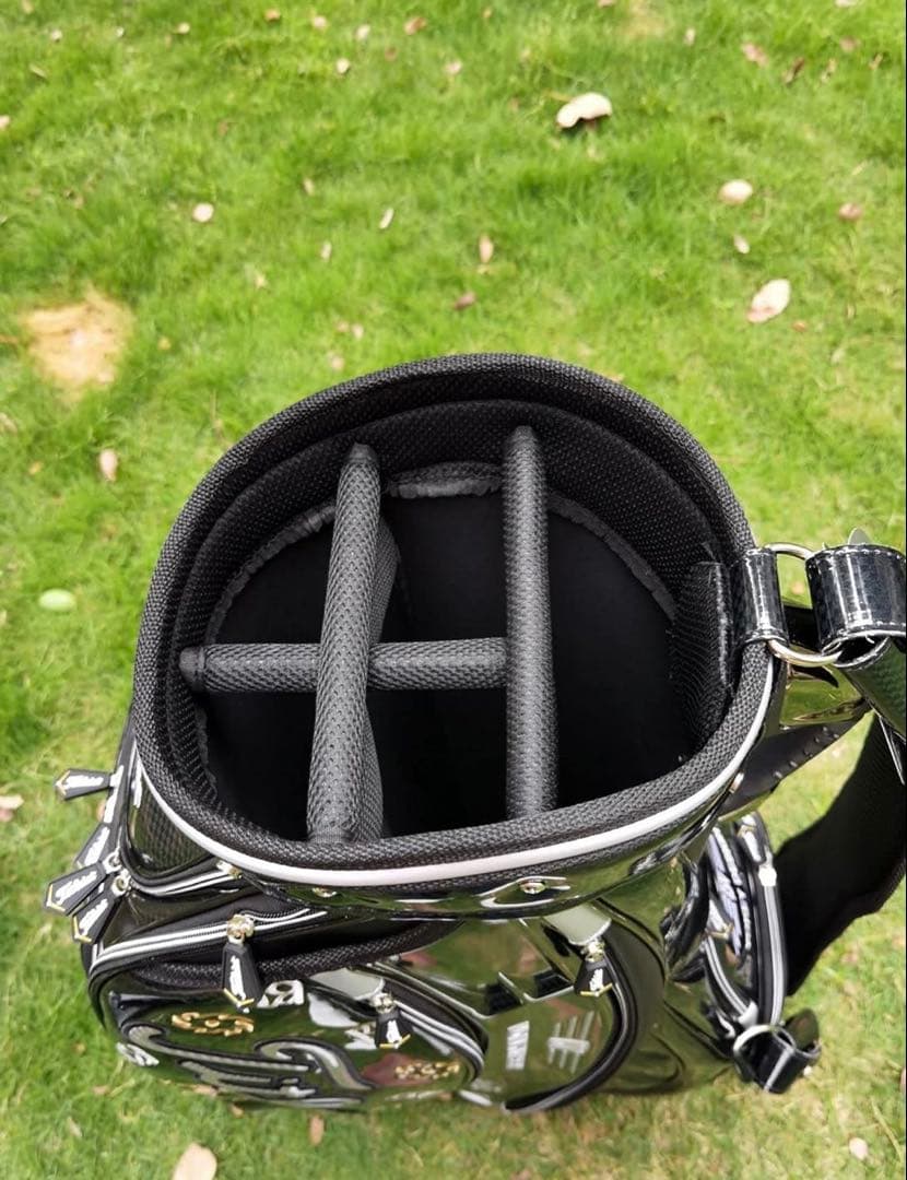 特価：キャディバッグ PUレザー スポーツゴルフバッグ メンズゴルフバッグ