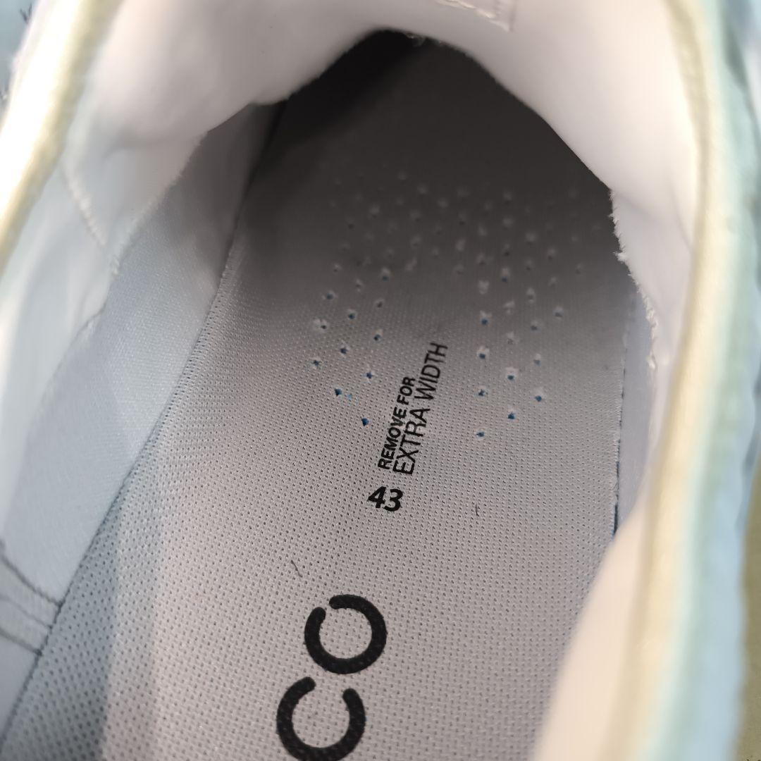 未使用級✨ エコー バイオム C4 ゴルフシューズ ゴアテックス 防水 ボア 白