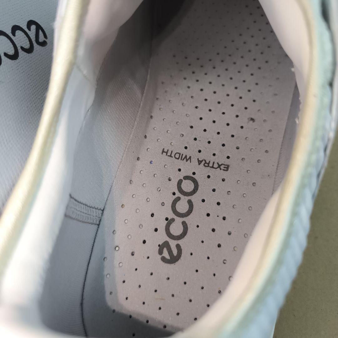 未使用級✨ エコー バイオム C4 ゴルフシューズ ゴアテックス 防水 ボア 白