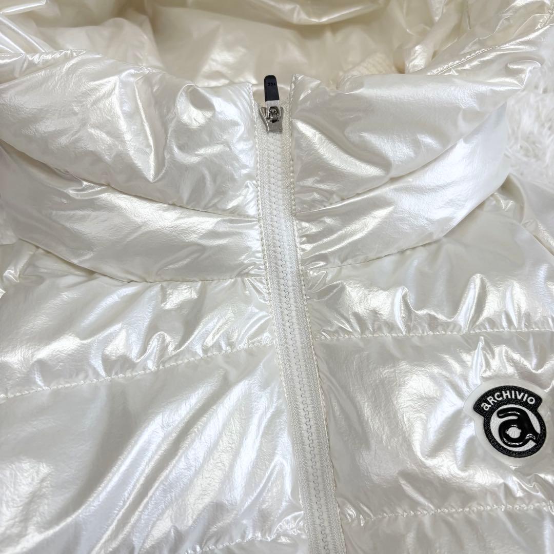 24AW アルチビオ　メタリックキルト保温ブルゾン