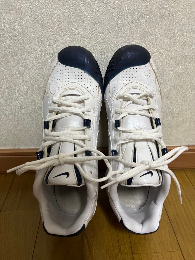 Nike スパイク　ホワイト/ネイビー