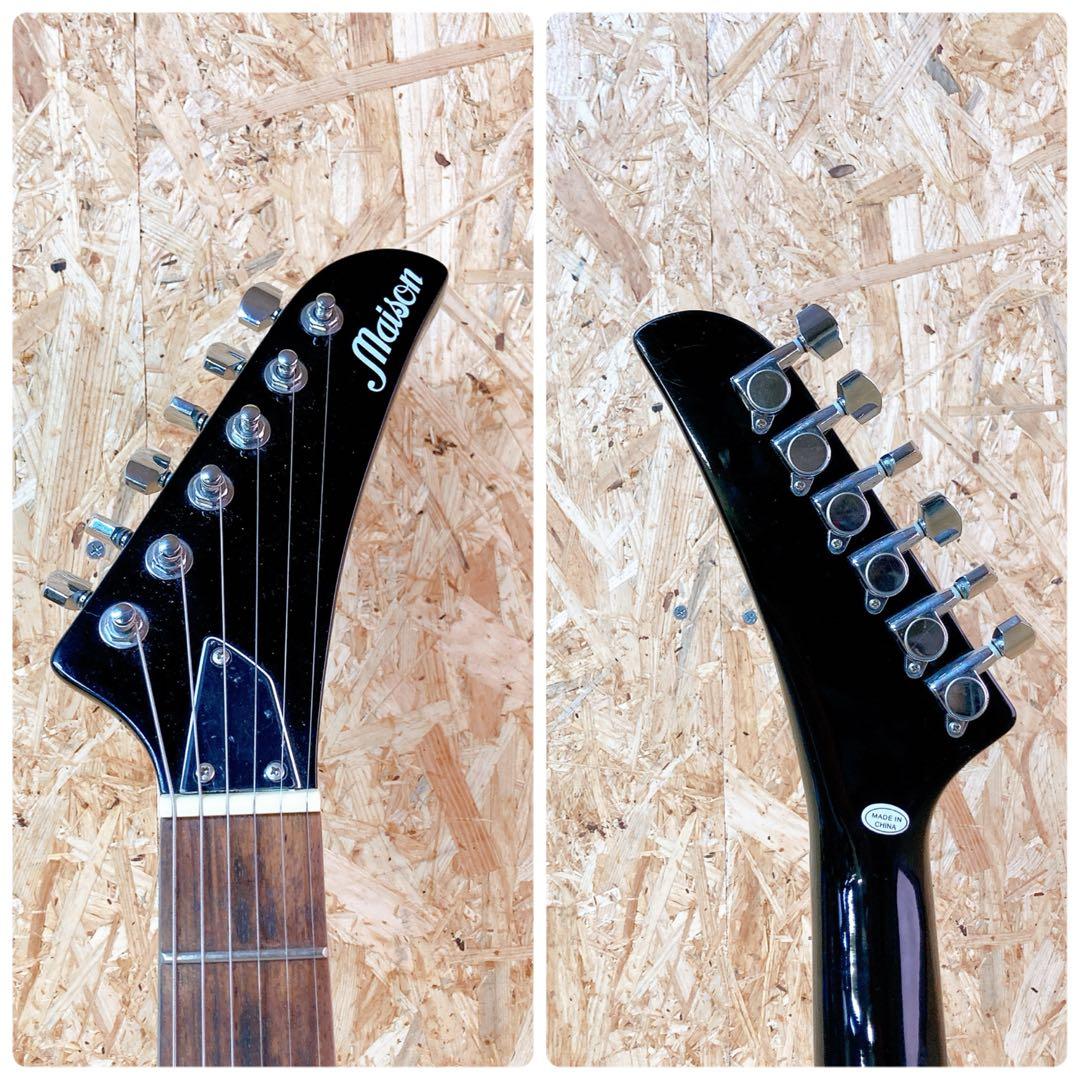 maison メイソン　エクスプローラー　エレキギター　ケース付き