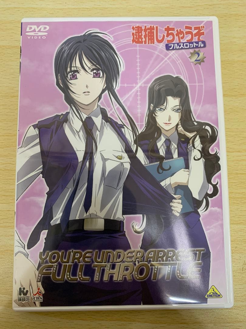 逮捕しちゃうぞ フルスロットル DVDボックス 全8巻　MM70129-4