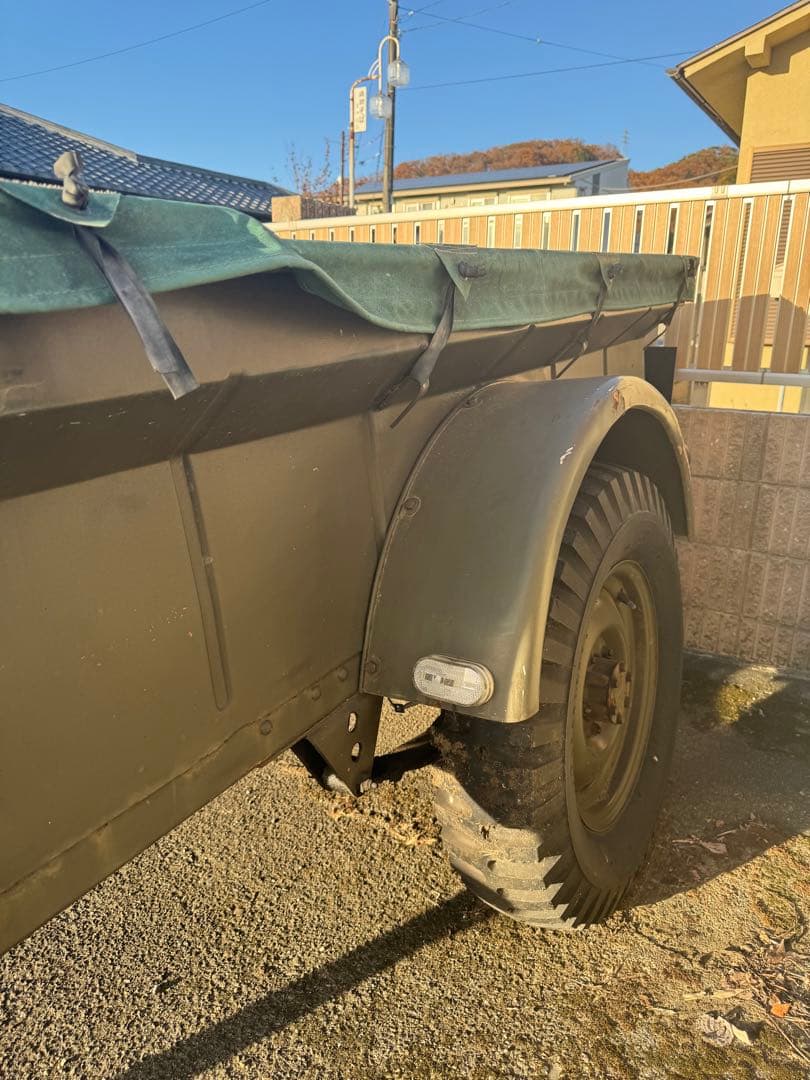 三菱　ジープ　トレーラー