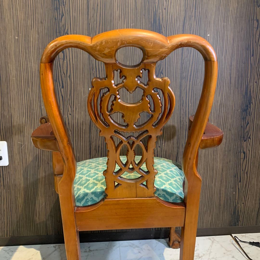 ☆送料無料☆ アンティーク　アームチェア