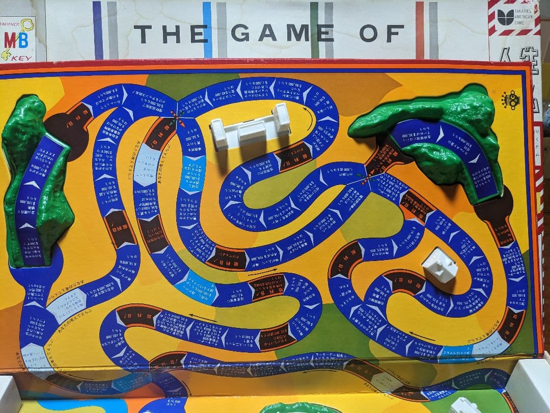 【初代、希少】タカラ ニュー人生ゲームアメリカンゲーム　●新品に近い