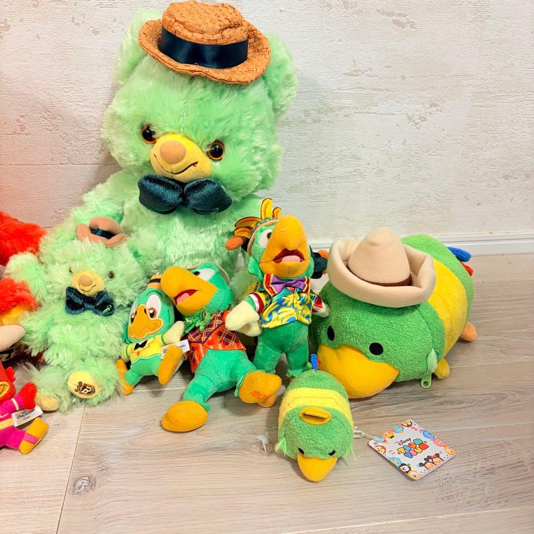 ホセ　キャリオカ　パンチート　三銃士　ユニベア　ぬいぐるみ　ホセパン　ディズニー