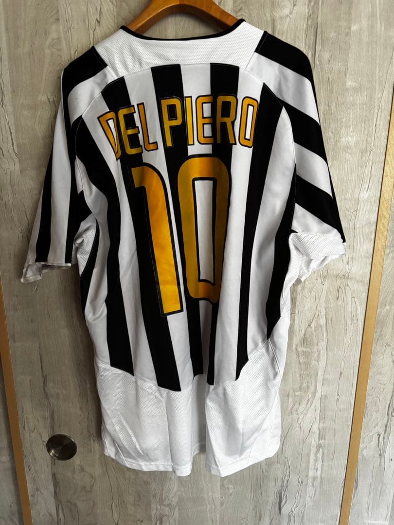 ユベントス03〜04シーズン　デルピエロネーム入りユニフォーム