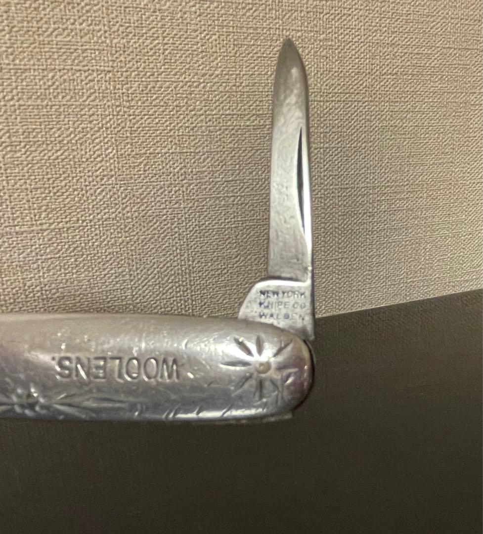 アンティークナイフ　ニューヨークナイフ（株） ハンマーブランド　広告ナイフ