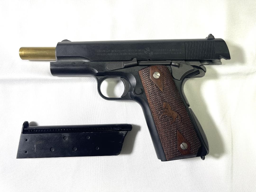 【中古】カスタム　WA　コルトガバメント M1911A1ミリタリーモデル HW