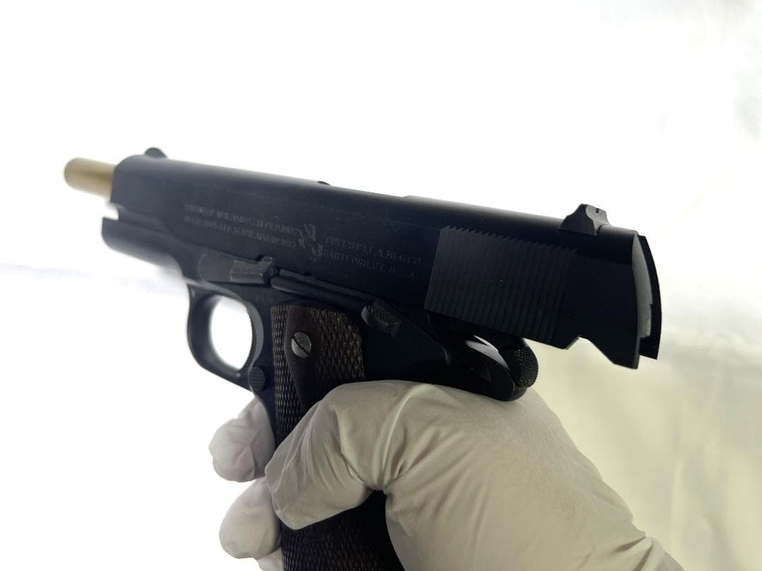 【中古】カスタム　WA　コルトガバメント M1911A1ミリタリーモデル HW