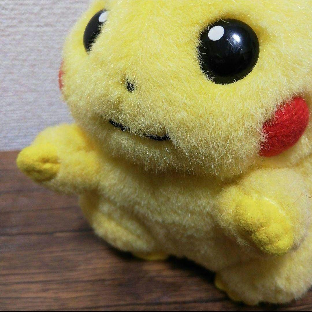 TOMY トミー 任天堂 初期 ピカチュウ ぬいぐるみ スクイーズ 顔バランス良