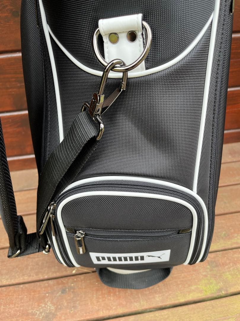 PUMA キャディバッグ ブラック/ホワイト