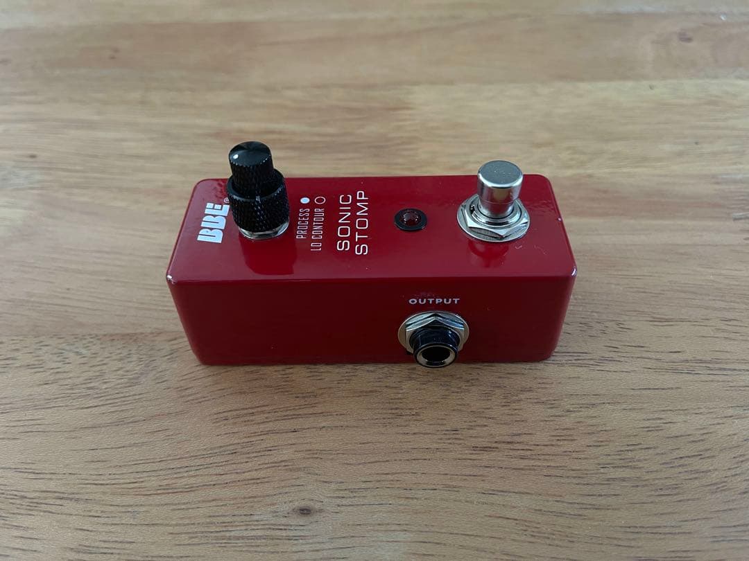 SONIC STOMP ベースエフェクター 赤