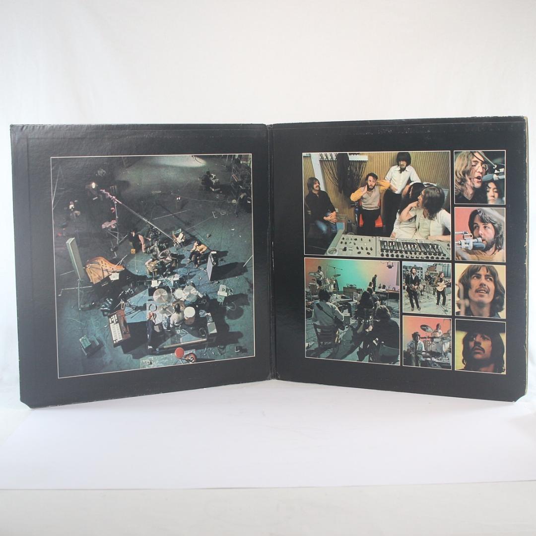 米LP The Beatles LET IT BE USステレオ レッドアップル