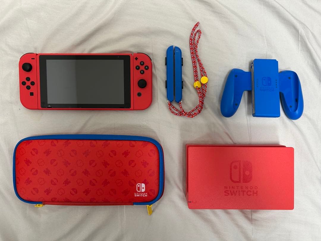 Nintendo Switch マリオレッド×ブルーセット おまけ付