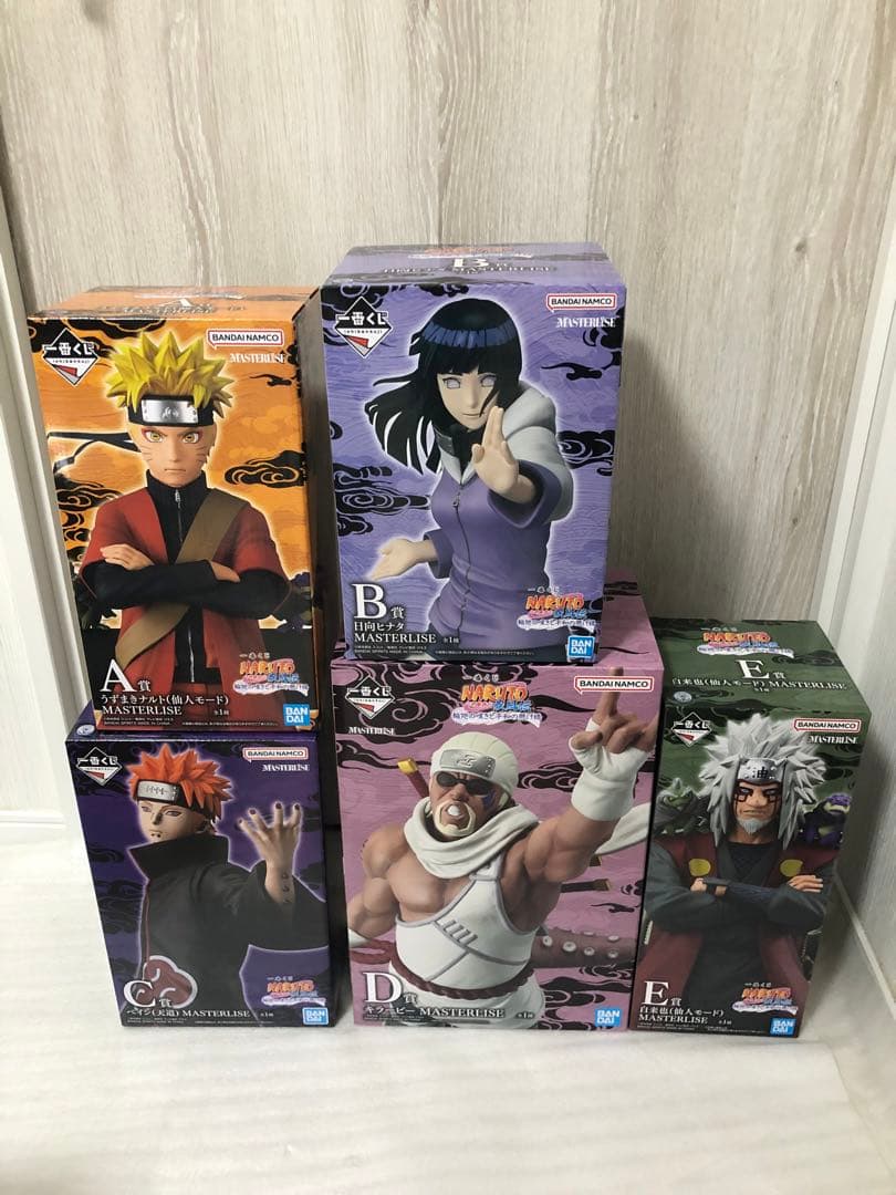 一番くじ　ナルト　NARUTO 輪廻の嘆きと平和の懸け橋 A賞　コンプリート
