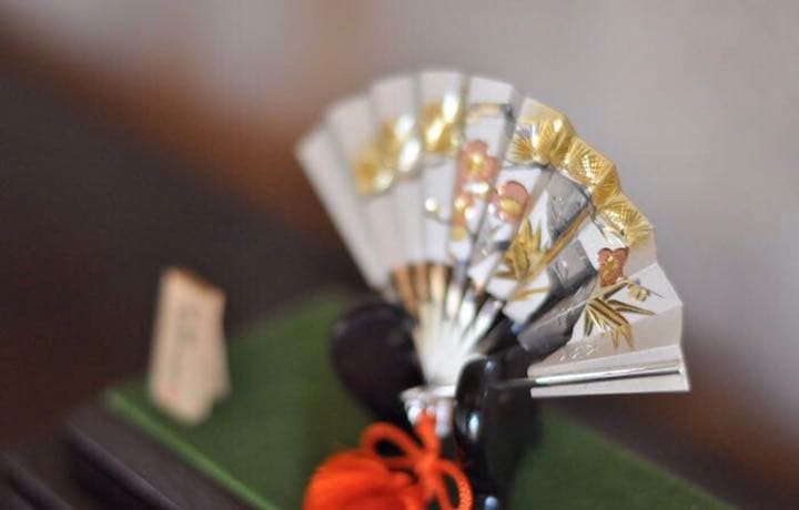 高騰　純銀 シルバー 扇 4.5号 武比古 伝統工芸 定価48600円