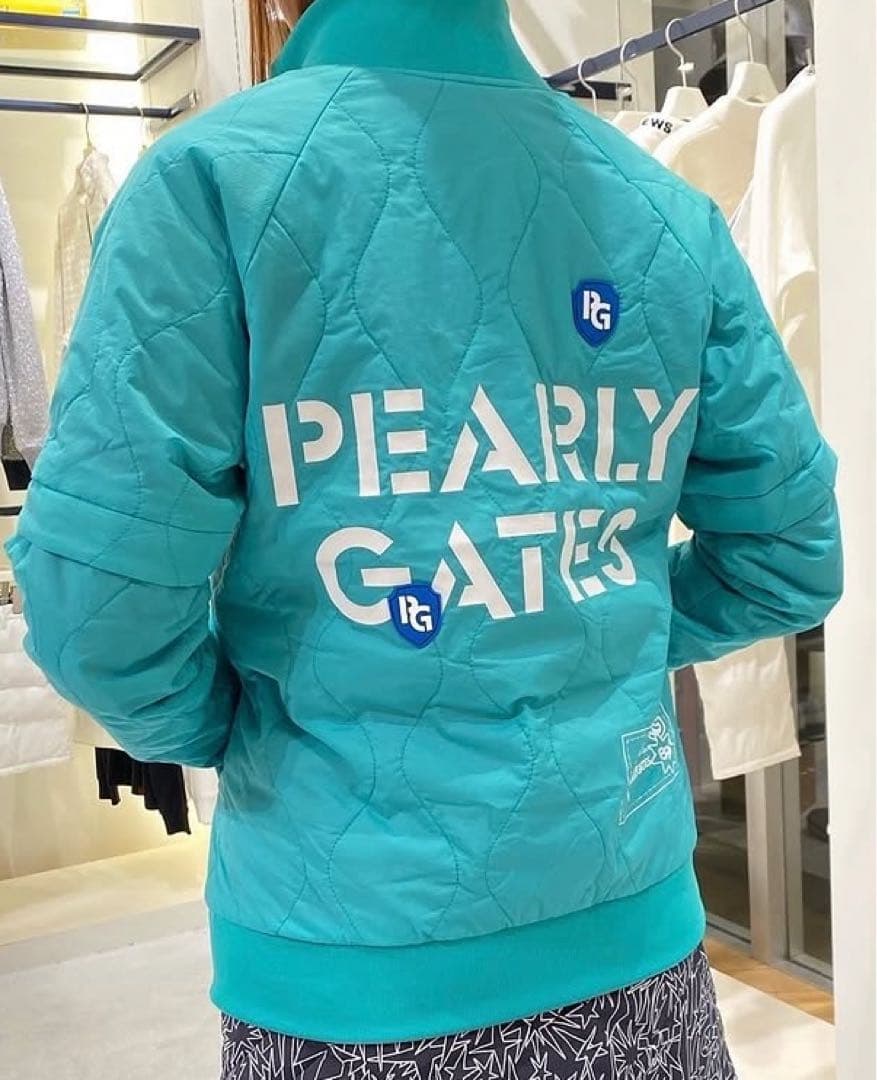 パーリーゲイツ　リバーシブルブルゾン