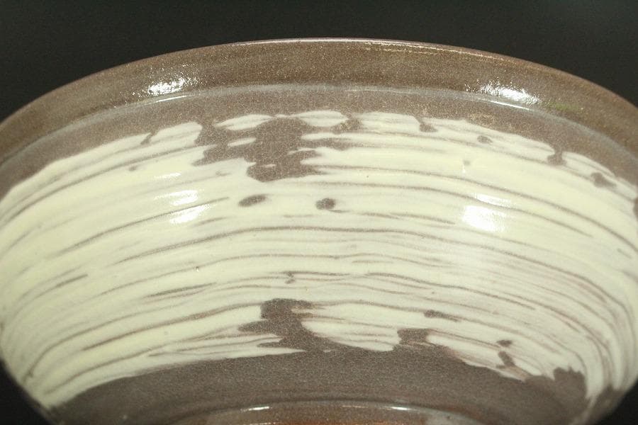 祥瑞窯 五代 陶匠 浅見五郎助 三島文 鉢 菓子鉢 共箱 未使用 839
