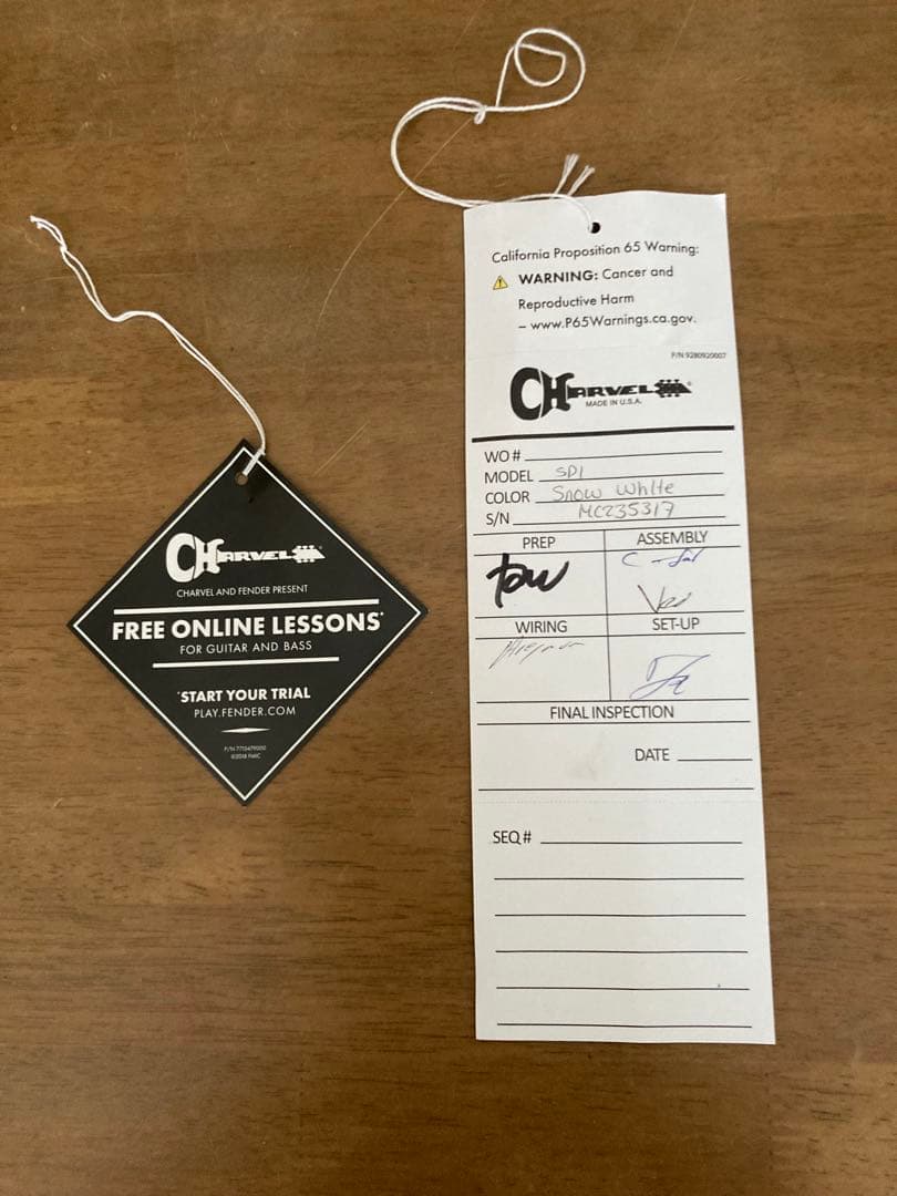 CHARVEL インペリテリ風 Pro Mod San Dimas Style