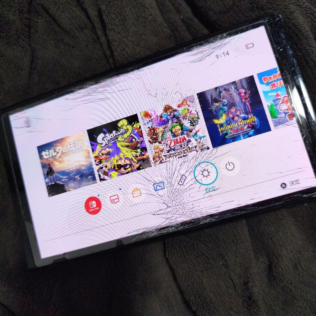 【ジャンク品】任天堂 SWITCH 本体のみ　heg-001