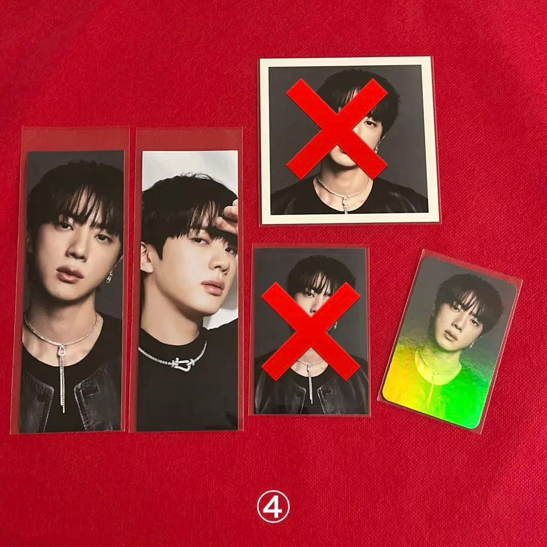 BTS ロングステッカー・ステッカー・ホログラム両面フォトカード等♡Jin