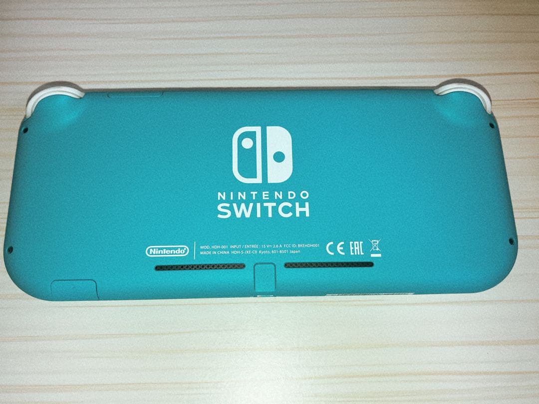 【シリコンカバー、ケース付】Nintendo Switch Lite ターコイズ