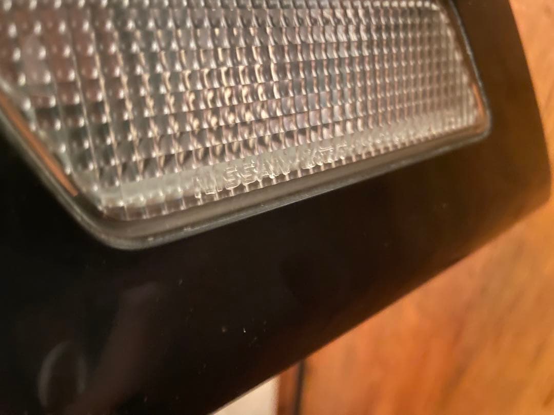 センターガーニッシュ　180sx 後期　日産　希少　純正　ブラック　点灯OK〇