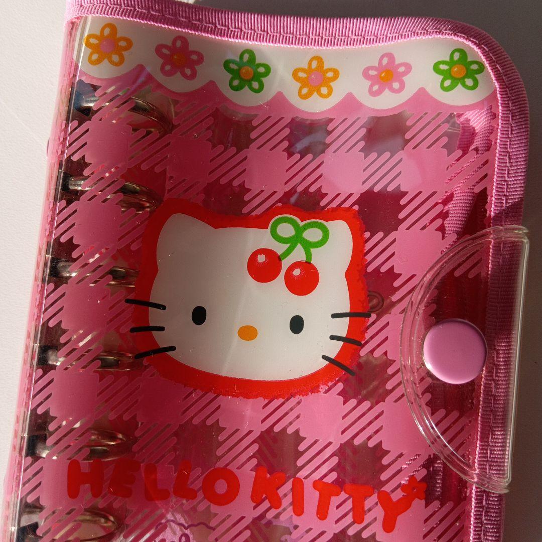 サンリオ　ハローキティ　バインダーケース　さくらんぼ　平成レトロ　1998年