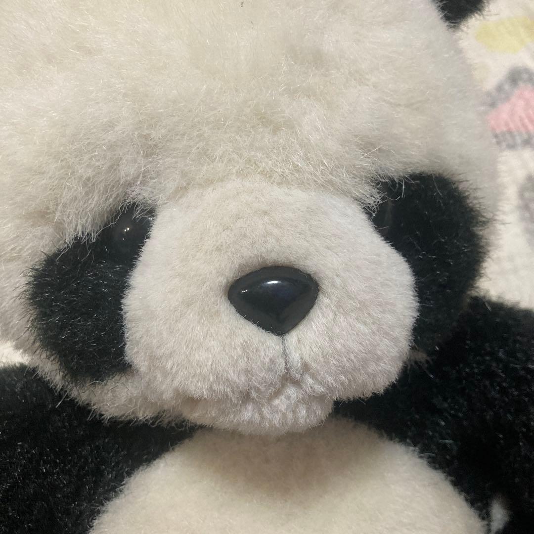 昭和レトロ　ヴィンテージ ユーレカ　パンダ　ぬいぐるみ　中古品