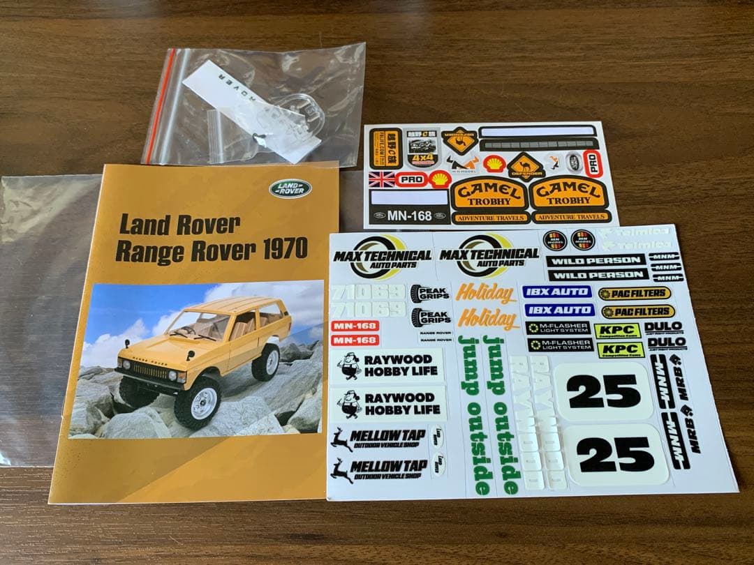 国内純正品 ランドローバー レンジローバー ラジコンカー MN168 1970