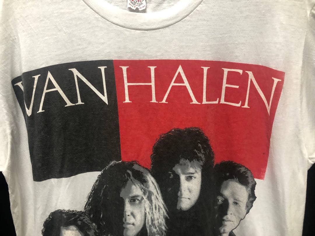 Van Halen ヴァン・ヘイレン Tシャツ　1988全米ツアー　80s
