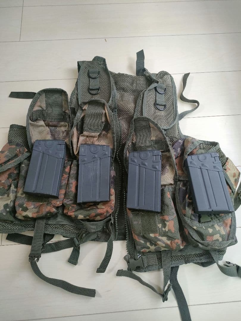 ドイツ連邦軍　サバゲー装備セット　予備マガジン付き